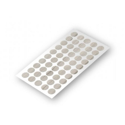 Tapatornillo Adhesivo Pvc Hoja X 50 Und Nogal Ceniza