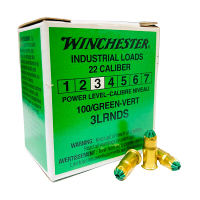 Carga Fulminante Nivel 3 Winchester Calibre 22 3Lrnds X100 Unds