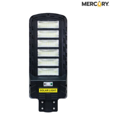 Luminaria Solar Led Alumbrado Publico 200W 6500K Con Sensor Mercury Isl58