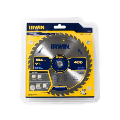 Disco Sierra para Madera Circular 7-1/4 X 40 Dientes 15230La