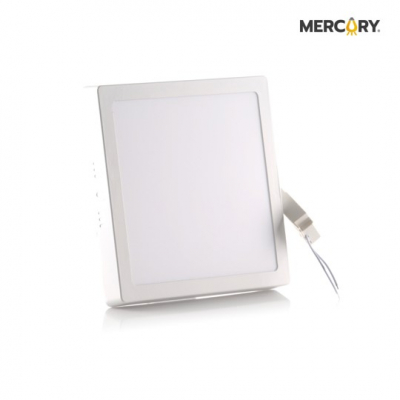 Mercury Panel Led Sobreproner Cuadrado 18w Blanca Ipl27