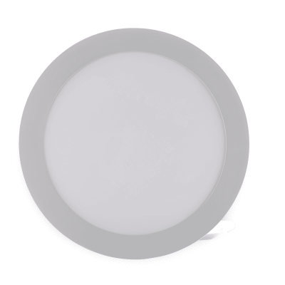 Mercury Panel Led Redondo Inc. 12w 6 Luz Calida Ipl12