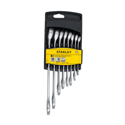 Juego de llaves combinadas STANLEY® con 8 piezas antideslizantes STMT73648-LA