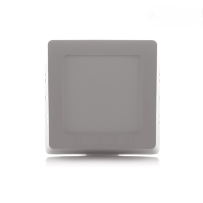 Titanium Panel Led Sobrep. Cuadrado 6w 4 Blanco 6500k Tta25