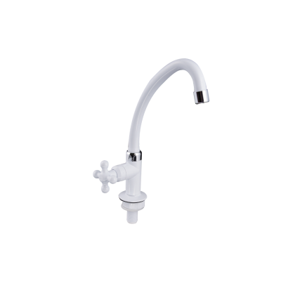 Grifo Alto Cocina Blanco (Llave Lavaplatos) Pavco