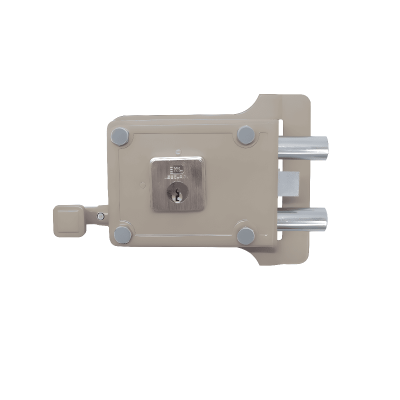 Cerradura de Sobreponer Dos Bulones - Kl 1070 Derecha - Llave Corriente