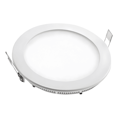 Mercury Panel Led Redondo Inc. 6w 4 Luz Calida Ipl10