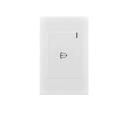 Project Pulsador Timbre Incr Blanco Eti39