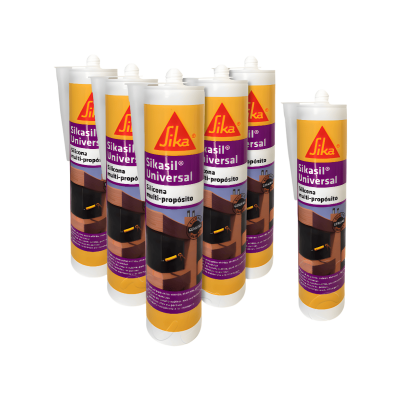 Pague 5 Und Sikasil Universal Transparente 280Ml Lleve Gratis 1 Sikasil Universal Negro