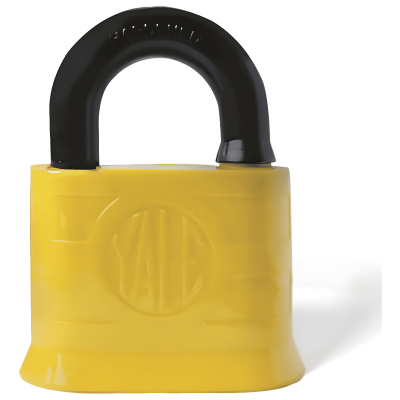 Candado Yale Intemperie 2047 Amarillo