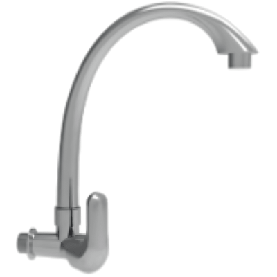 Llave Lavaplatos Muro Lotta Palanca Cromo 20LP0503001