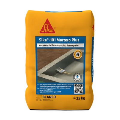 Sika-101 Mortero Plus Gris Recubrimiento Impermeable Para Tanques Y Zonas Humedas 25Kg