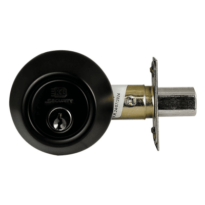 Cerrojo Tubular llave mariposa KL 504 black mate