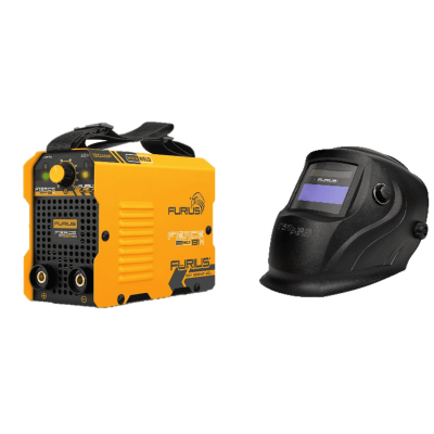 Furius Combo Soldador 130amp Fw131m + Careta Fw33