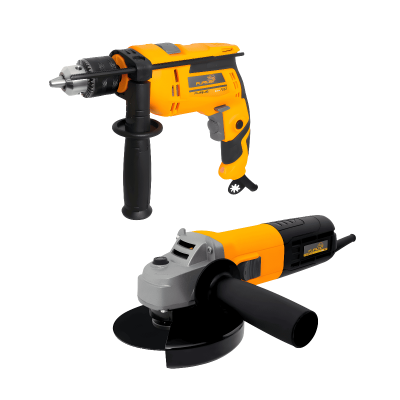 Furius Combo Taladra Percutor 1/2 Fd52 + Minipulidora 800w Fg71