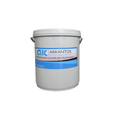 Impermeabilizante de fachadas Acrílico Indrarrepel Transparente X 5 Galones (Hidrofugo) Arkantos