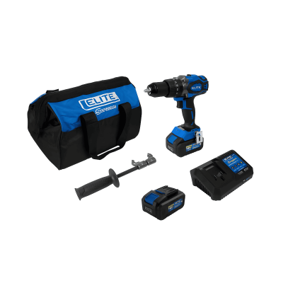 Taladro Percutor Inalambrico 1/2 Pulgada 40v Elite Sbtp40150