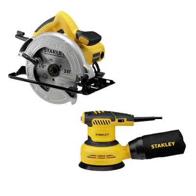 Combo Sierra Circular SC16-B3 Más Lijadora SS30-B3 Stanley