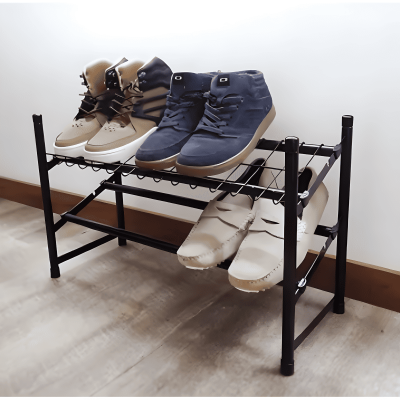 Zapatero Expandible 2 Niveles Negro F182623