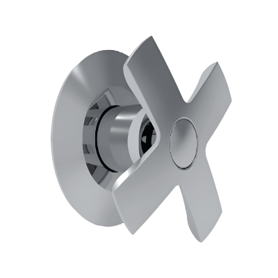 Registro ducha sencilla Lotta Cruz Cromo 20LU0303001