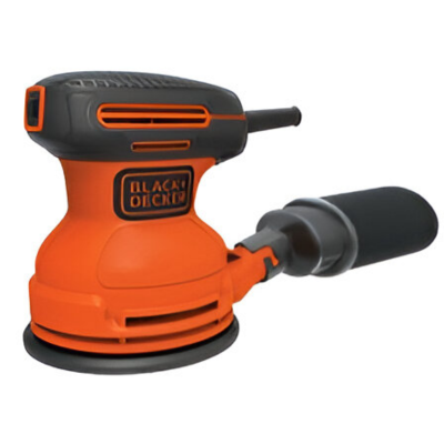 Lijadora Rotorbital 5 Pulgadas 200w 12000 Opm Black+Decker  BDERO100-B3
