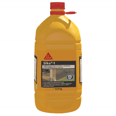Sika 1 Universal Aditivo Impermeabilizante Para Concreto Y Mortero 4Kg