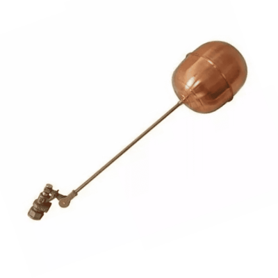 Helbert Flotador En Laton Completo 1/2 Bola Cobre Do