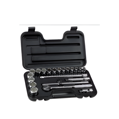 Juego de Dados/Cubos 12 Pts. Mando 1/2 de 22 piezas en pulgadas 86-533 Stanley