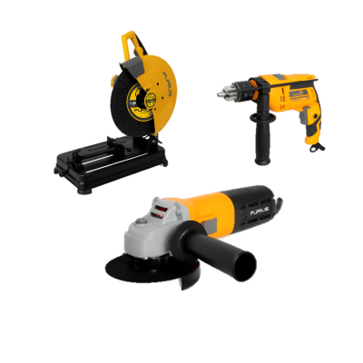 Combo Tronzadora FCS2511+Minipulidora FG71+Taladro Percutor FD75 Furius