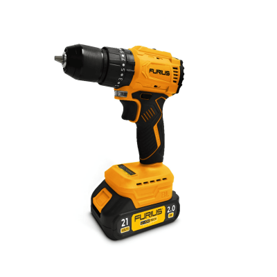 Taladro Percutor Inalambrico Brushless 1/2 Pulgada 21V Furius Fbd2150k