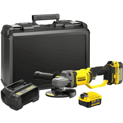 Minipulidora Inalambrica 41/2 20v 2 baterias 4ah Stanley  Scg400m2k-B3