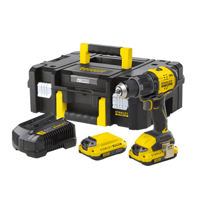 Taladro Percutor Inalambrico 20v 1/2 SBD716D2T-B3 Stanley