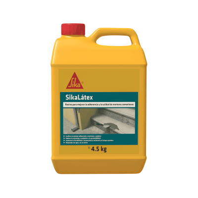 Sikalatex Aditivo Mejorador De Adherencia Para Mortero 4.5Kg