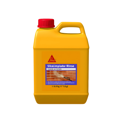 Sika Limpiador Rinse Lava Y Desmancha Fachadas En Ladrillo, Mortero, Concreto O Piedra Natural 1Gal