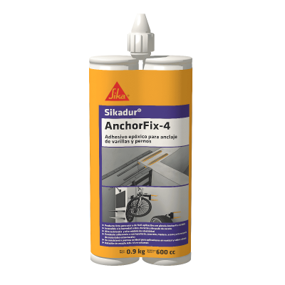 Sikadur Anchorfix-4 Adhesivo De Anclaje De Varillas Y Pernos X 600ml