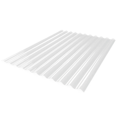 Teja Policarbonato Ajozinc No. 10 (3.05 X 0.84) Cristal