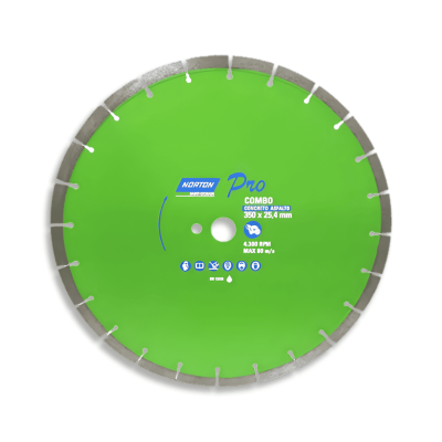 Disco Diamantado Pro Concreto/Asfalto 350Mm 14 Norton