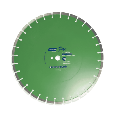 Disco Diamantado Pro Concreto/Asfalto 450Mm 18 Norton