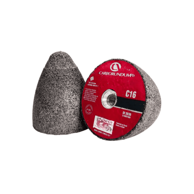 Cono 3X3X1/2X5/8 Grano 16 Carborundum