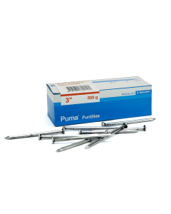 Clavo Con Cabeza Caja X 500 g 3" Puma