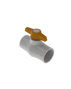 Valvula De Bola Liviana Pvc 1/2" Soldar 3061 Pcp