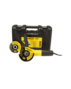 Pulidora 4-1/2" + Estuche + 2 Discos Stanley SGS1045K-B3