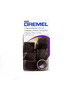 Banda De Lija 1/2" Dremel Grano 120 -6Und (2615.000.432-000)