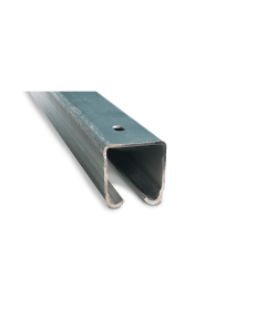 Riel U 100 Galvanizado Ducasse 2 m Sistema Puerta Corrediza