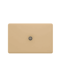 Toma Coaxial Incrustar Gold Infinity ETI279