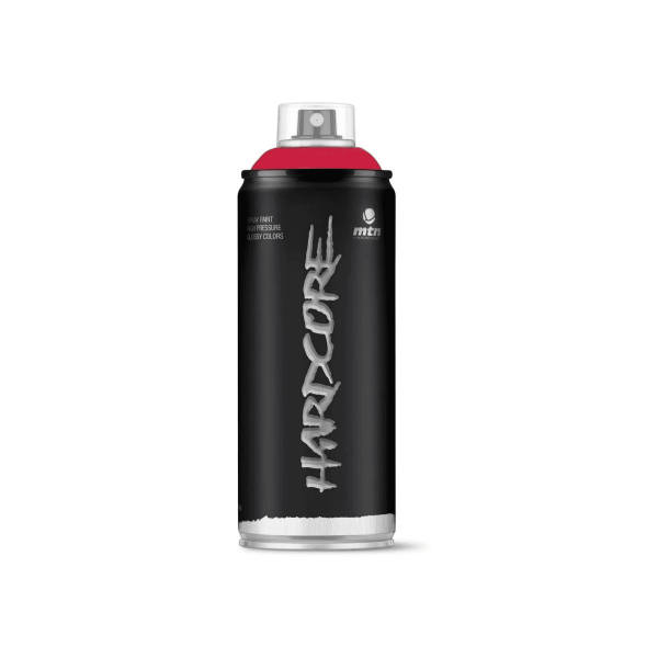 Aerosol Montana Hardcore Rojo Vivo Brillante Ex014H3001 400Ml