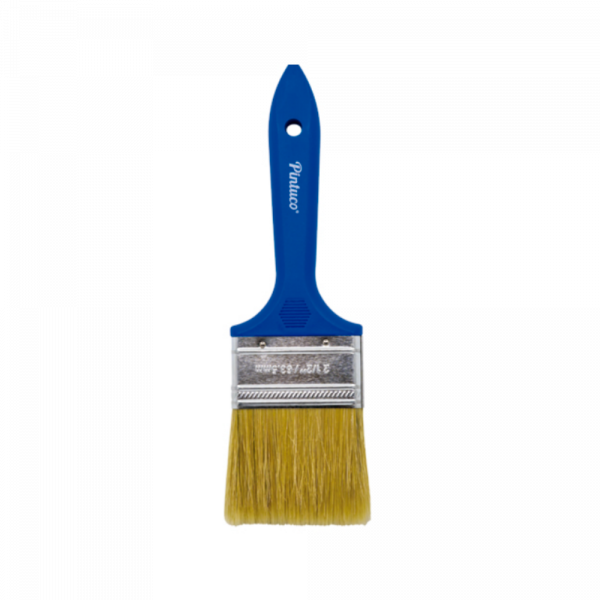 Brocha Profesional Plastico Blanca 1.5 Pintuco Cabo Azul