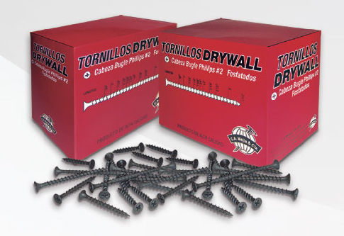 TORNILLO DRYWALL/MADERA 8x3 CAJA x 250Un C.A MEJIA