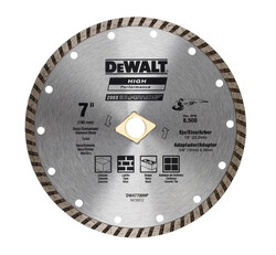 DISCO DIAMANTADO TURBO 7 DW DEWALT DW47700HP
