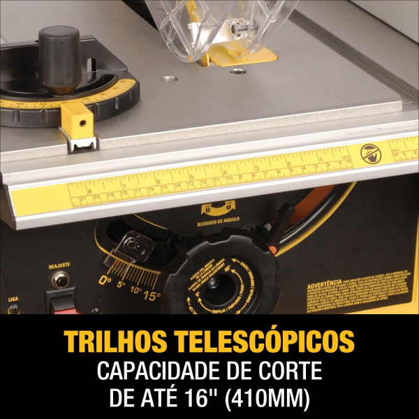 Sierra De Mesa De 10 Dewalt Dwe7470-B3 1800W 5000Rpm 